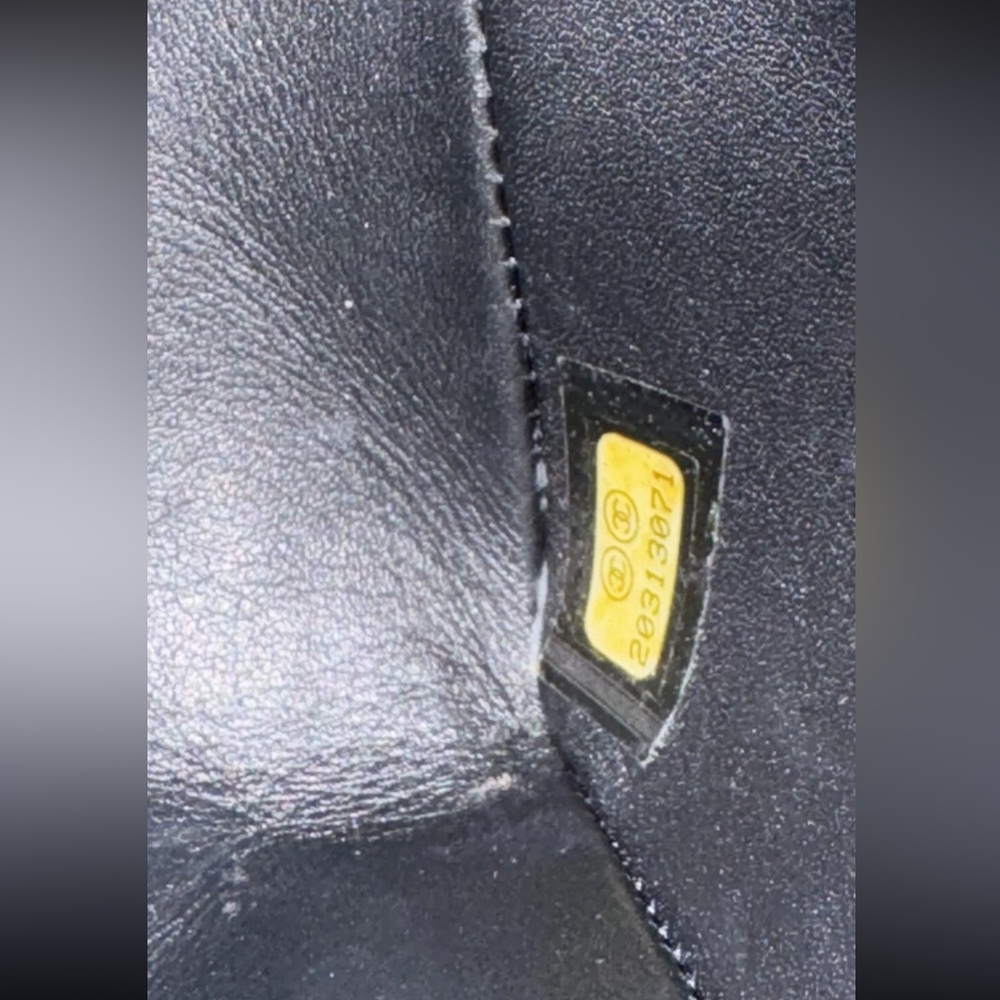 Authentic Chanel Boy Flap Bag Python, Small - image 6